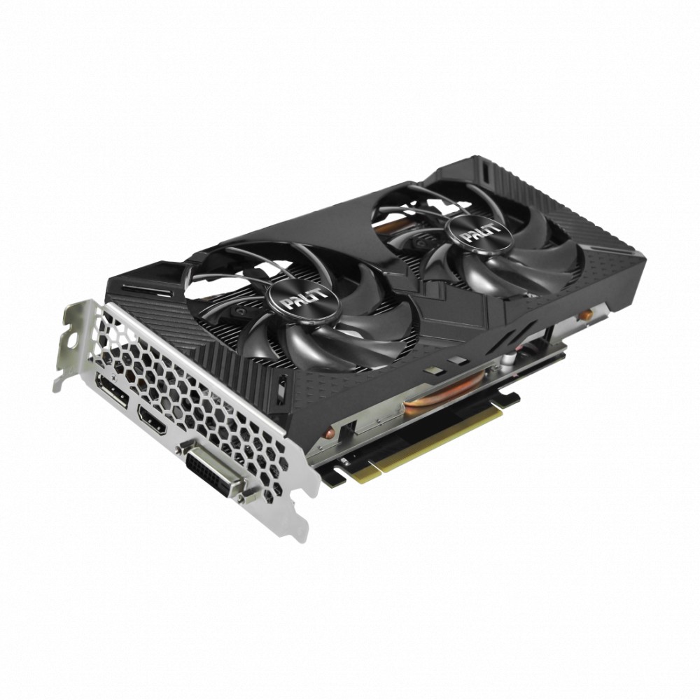Видеокарта Palit PA-GTX1660 DUAL 6G NE51660018J9-1161C 6 ГБ — фото товара