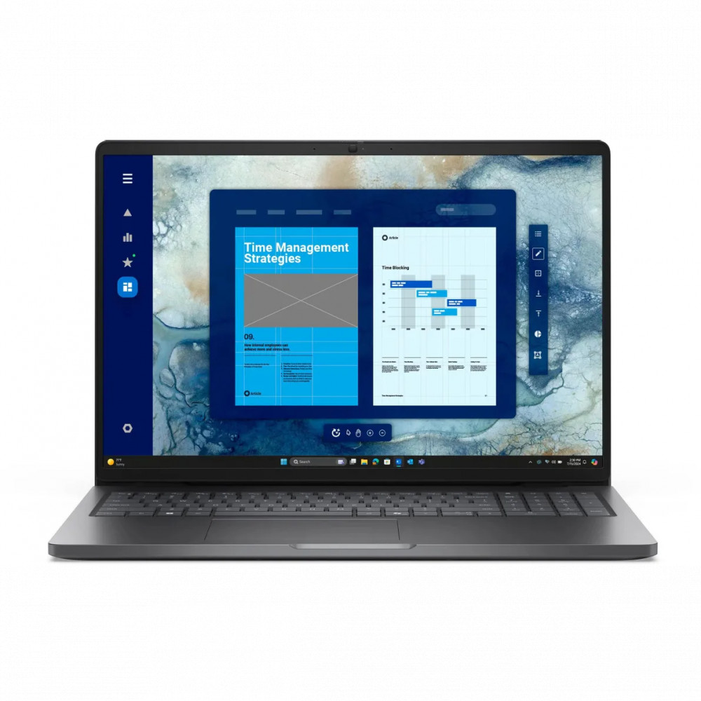 Ноутбук Dell Pro 16 PRO16-7655 16 ", WUXGA 1920x1200 (16:10), Intel, Core Ultra 7, 16 Гб, 512 ГБ, Intel Graphics, Linux - миниатюра 2