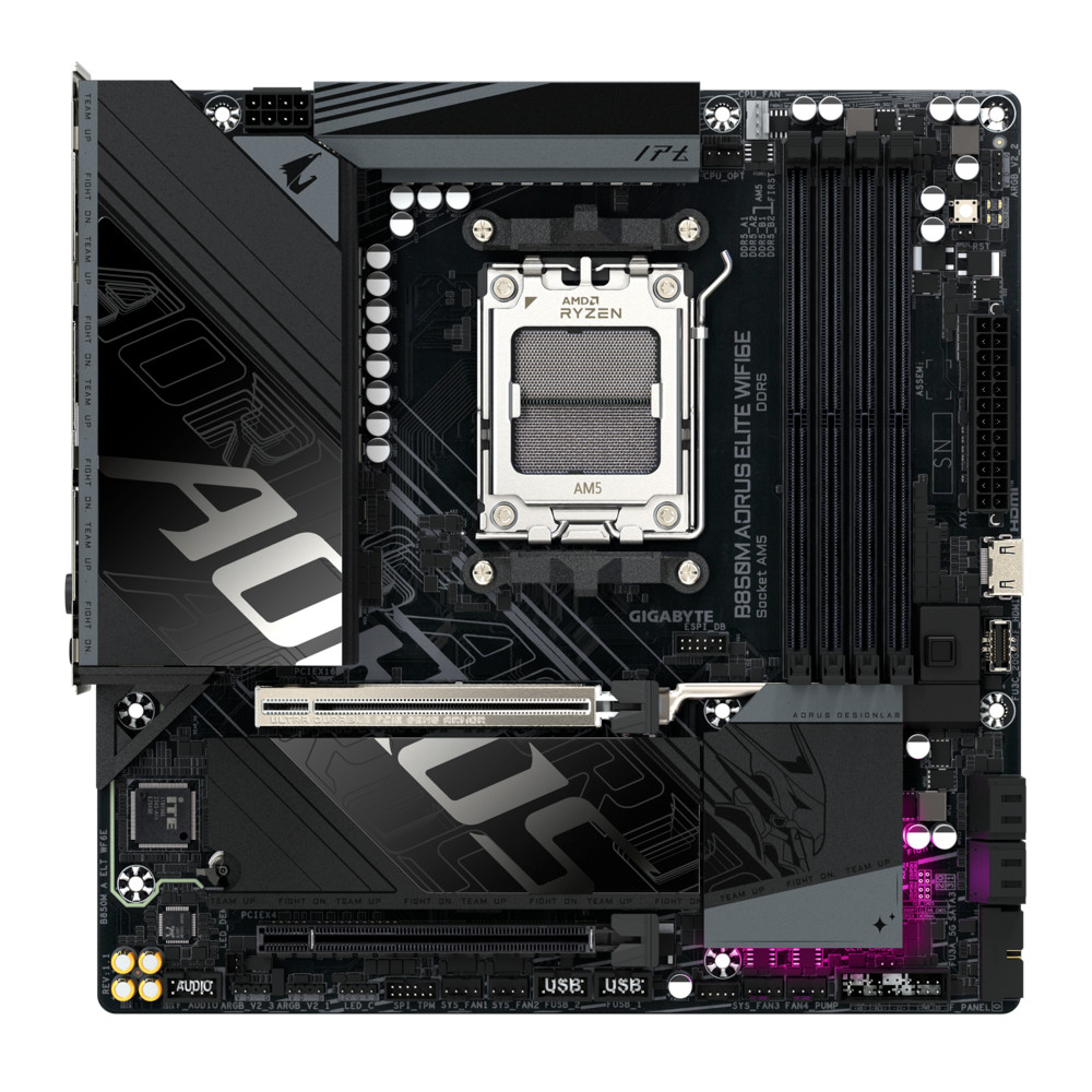 Материнская плата Gigabyte B850M A ELT WF6E Micro-ATX, AMD AM5 — фото товара