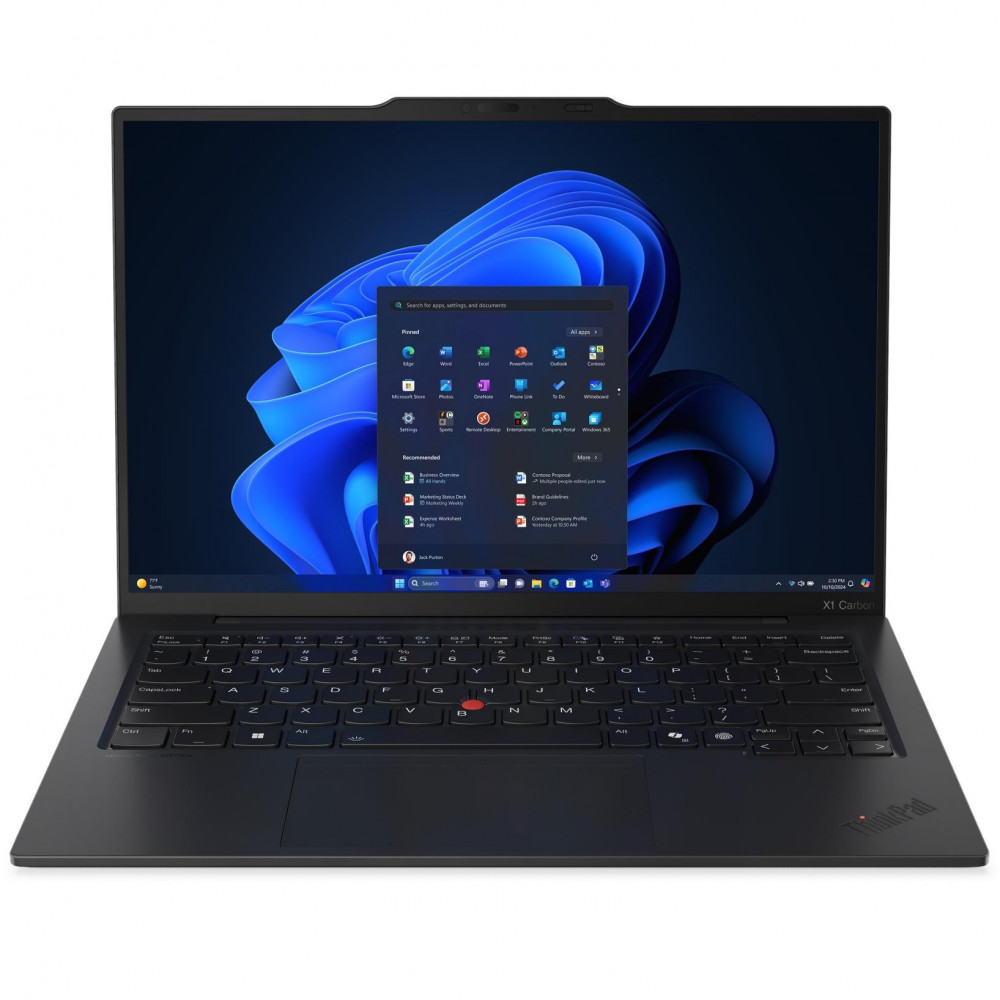 Ноутбук Lenovo ThinkPad X1 Carbon Gen 13 Aura Edition 21NX008NFW 14 ", WUXGA 1920x1200 (16:10), Intel, Core Ultra 7, 16 Гб, 512 ГБ, Intel Arc Graphics, Windows 11 Pro — фото товара