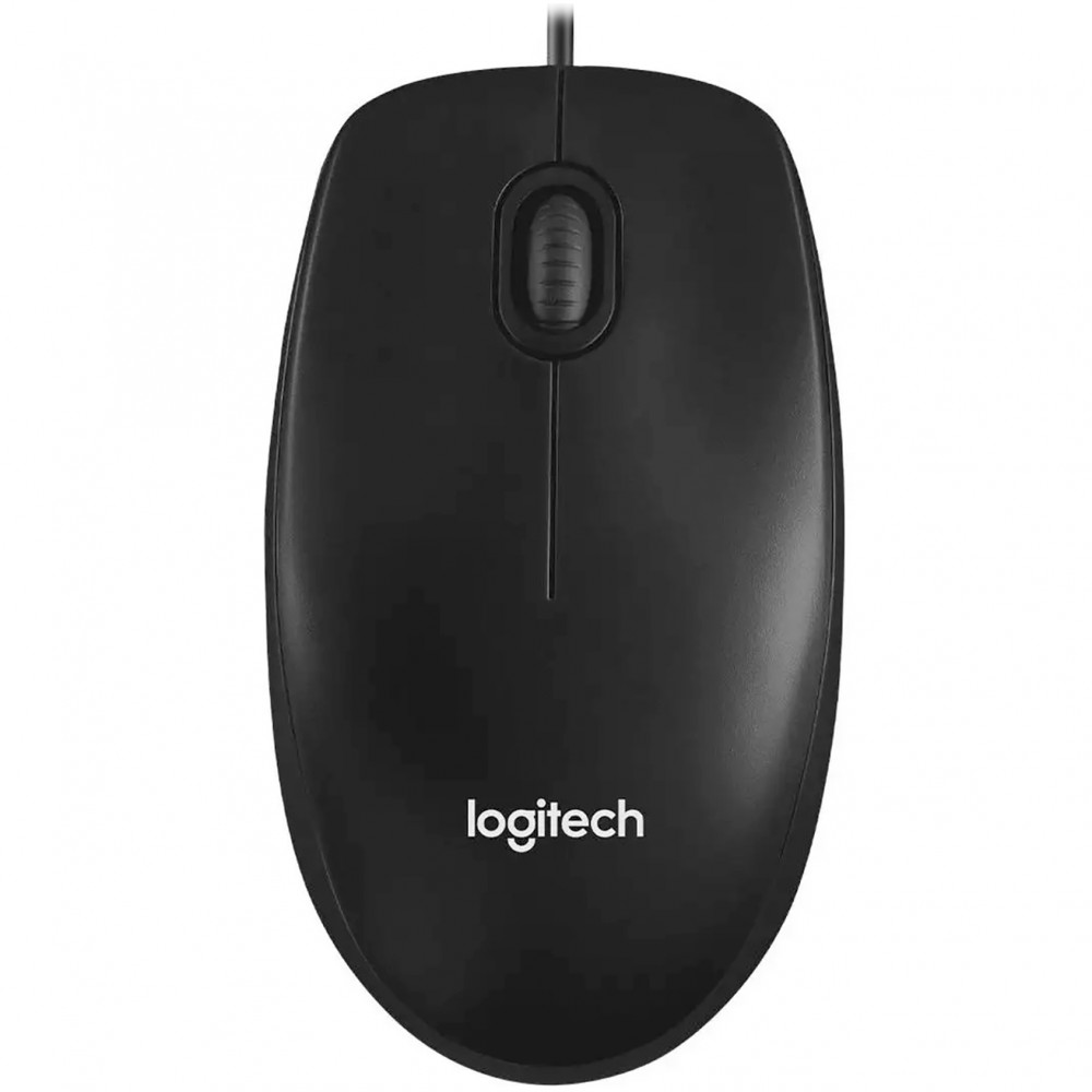 Мышь Logitech M100 Black 910-006652 Бюджетные, Проводная — фото товара