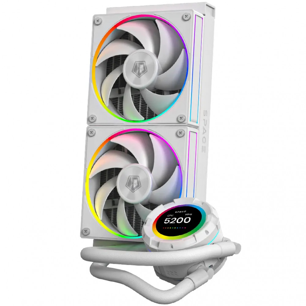 Система охлаждения ID-Cooling SL240 White Для процессора - миниатюра 2