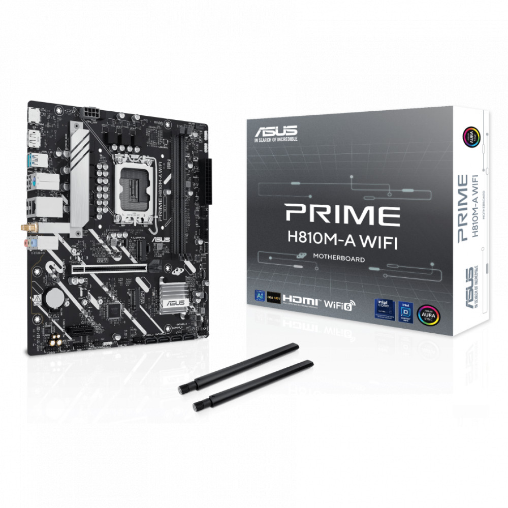 Материнская плата Asus PRIME H810M-A WIFI 90MB1KJ0-M0EAY0 Micro-ATX, LGA 1851 - миниатюра 5