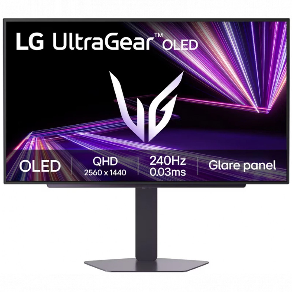 Монитор LG 27GX704A-B UltraGear 27GX704A-B.ARUZ 26.5 ", OLED, Quad HD 2560x1440 (16:9), 240 Гц — фото товара