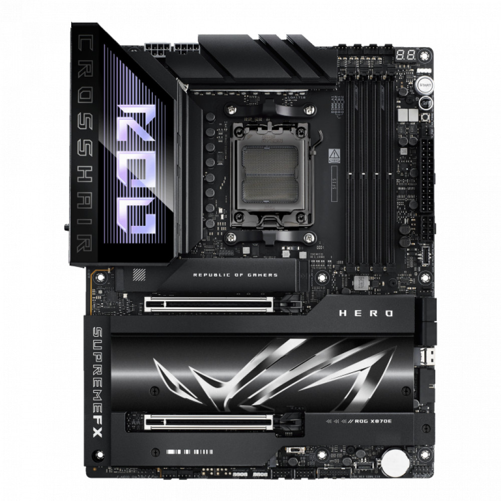 Материнская плата Asus ROG Crosshair X870E Hero 90MB1IE0-M0EAY0 ATX, AMD AM5 — фото товара