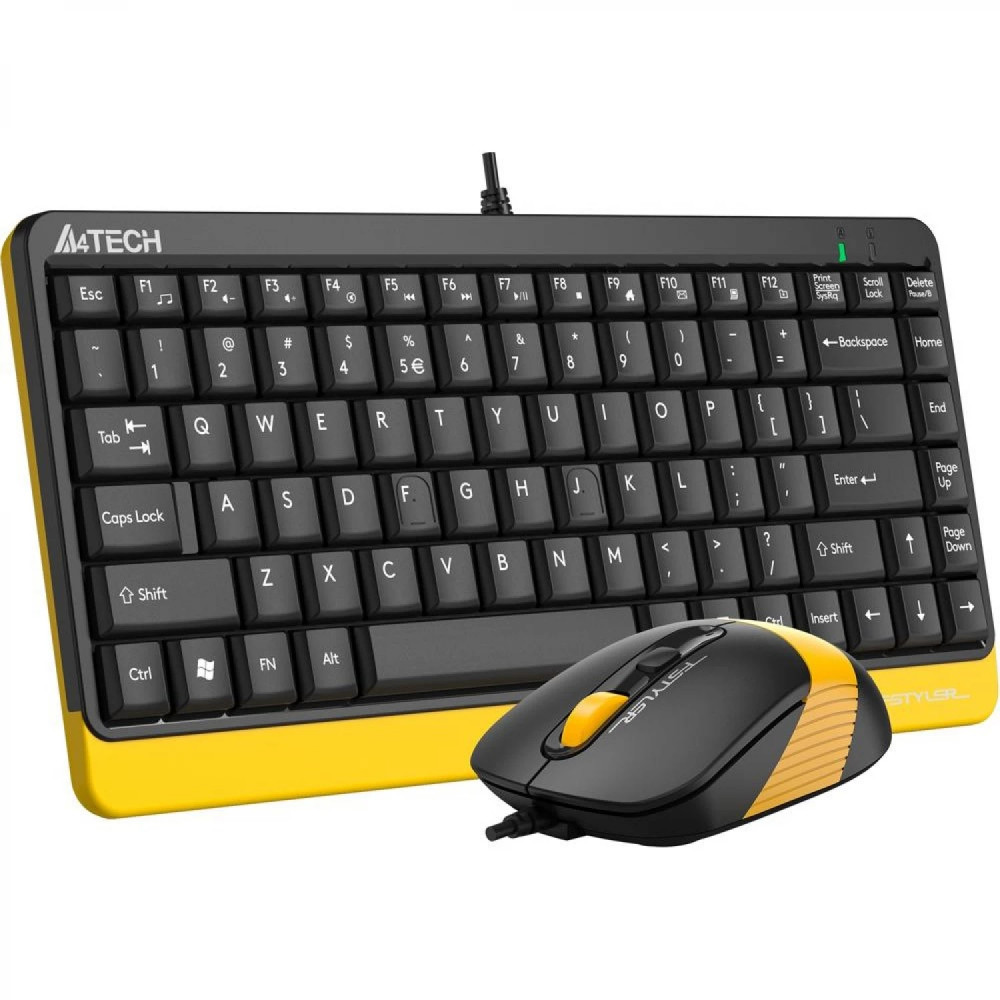 Клавиатура + мышь A4Tech A4TECH FSTYLER F1110 F1110 BUMBLEBEE - миниатюра 5