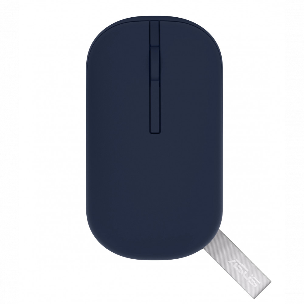 Мышь Asus Marshmallow Mouse MD100 Blue 90XB07A0-BMU000 Бюджетные, Беспроводная — фото товара