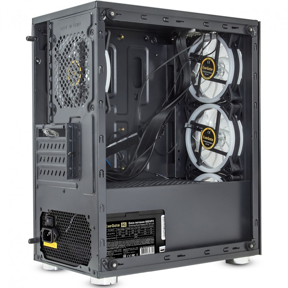Корпус ExeGate Mistery X2-NPX600 EX294483RUS Mid-Tower - миниатюра 2