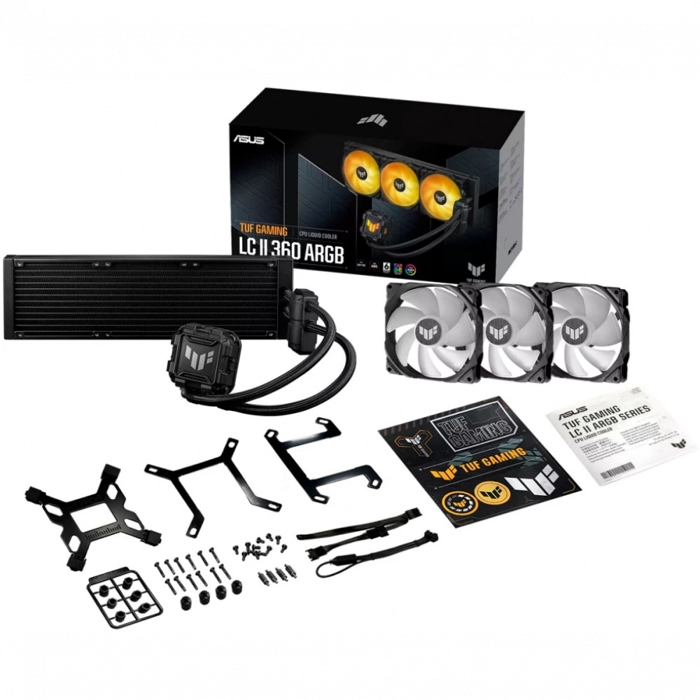 Система охлаждения Asus TUF GAMING LC II 360 ARGB 90RC00M1-M0UAY0 Для процессора - миниатюра 5
