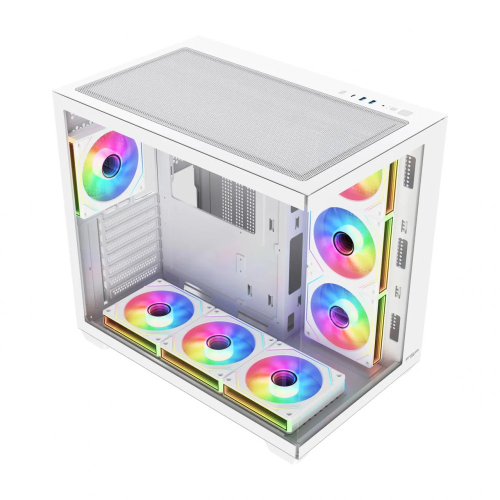 Корпус FSP M341 - White M341-WA Mid-Tower - миниатюра 2