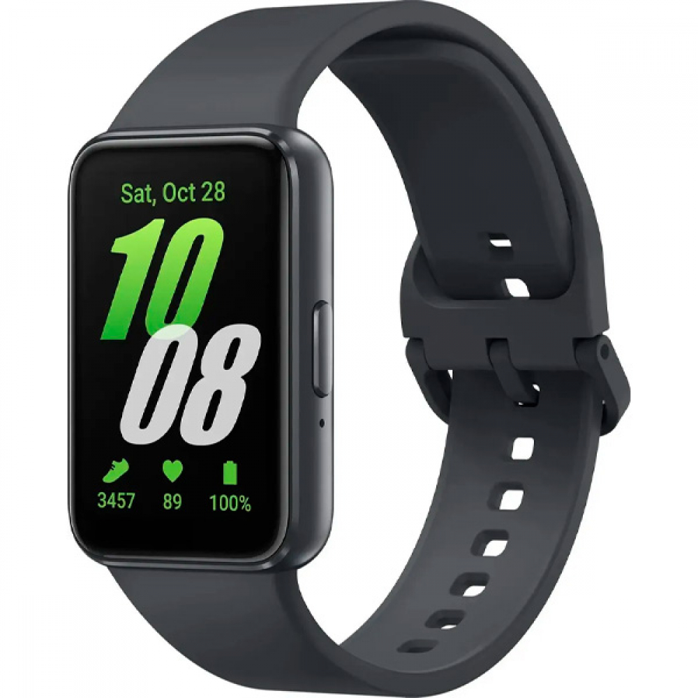 Samsung Galaxy Fit3 Graphite SM-R390NZAACIS Смарт-часы - миниатюра 2