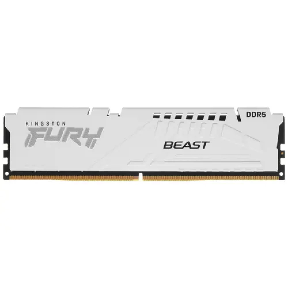 ОЗУ Kingston FURY Beast White KF556C40BW-32 DIMM, DDR5, 32 Гб, 5600 МГц — фото товара