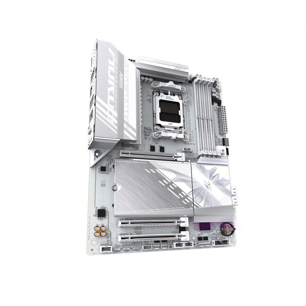Материнская плата Gigabyte B850 AORUS ELITE WF7 ICE B850 A ELITE WF7 ICE ATX, AMD AM5 - миниатюра 3
