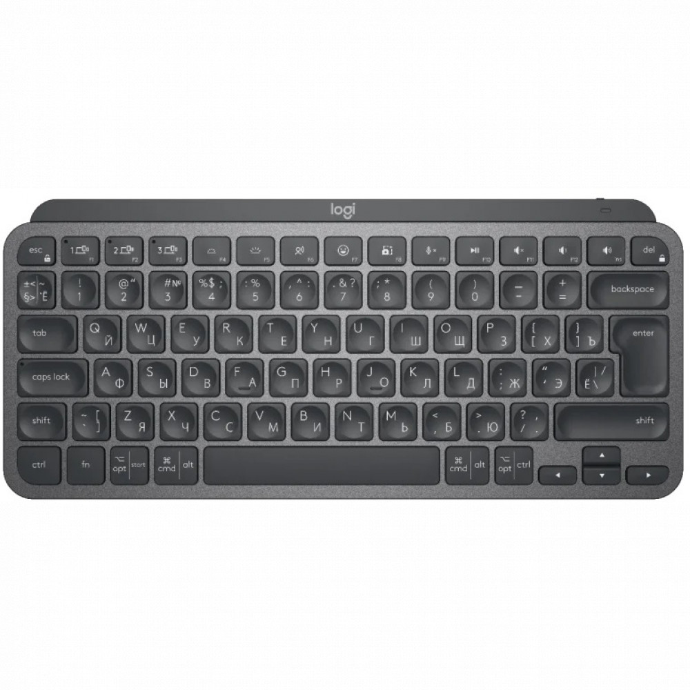 Клавиатура Logitech MX Keys Mini GRAPHITE 920-010501 Беспроводная, Bluetooth — фото товара