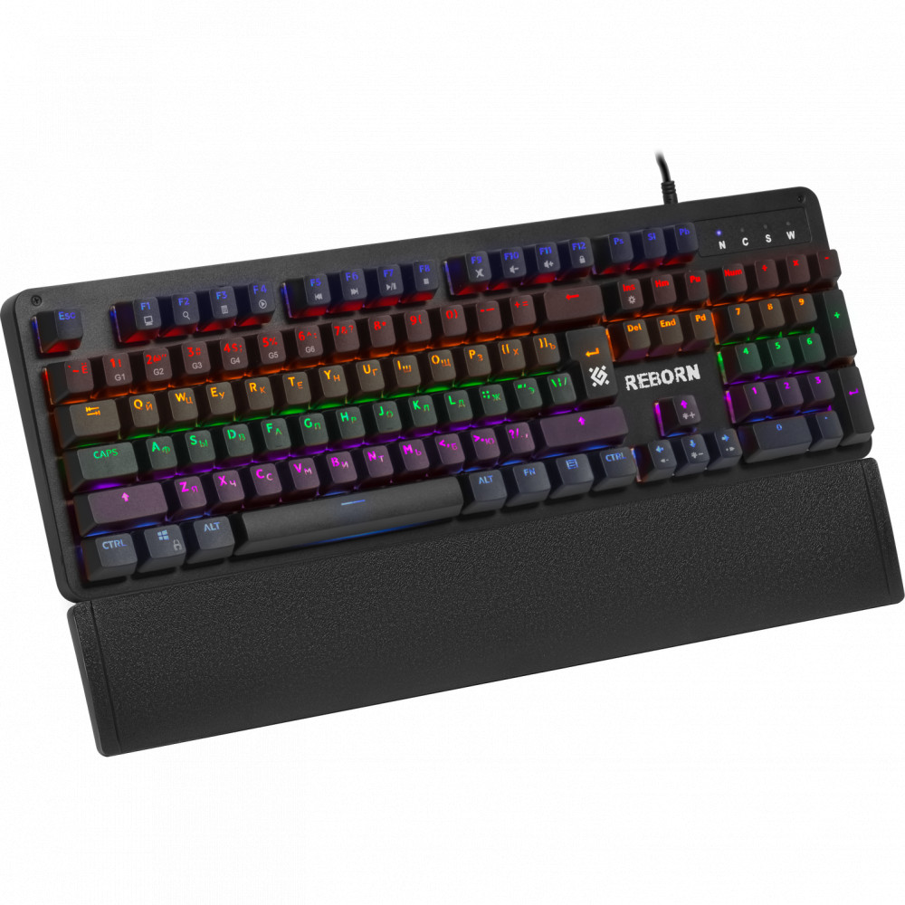Клавиатура Defender Reborn GK-165DL 45165 Проводная, USB - миниатюра 4