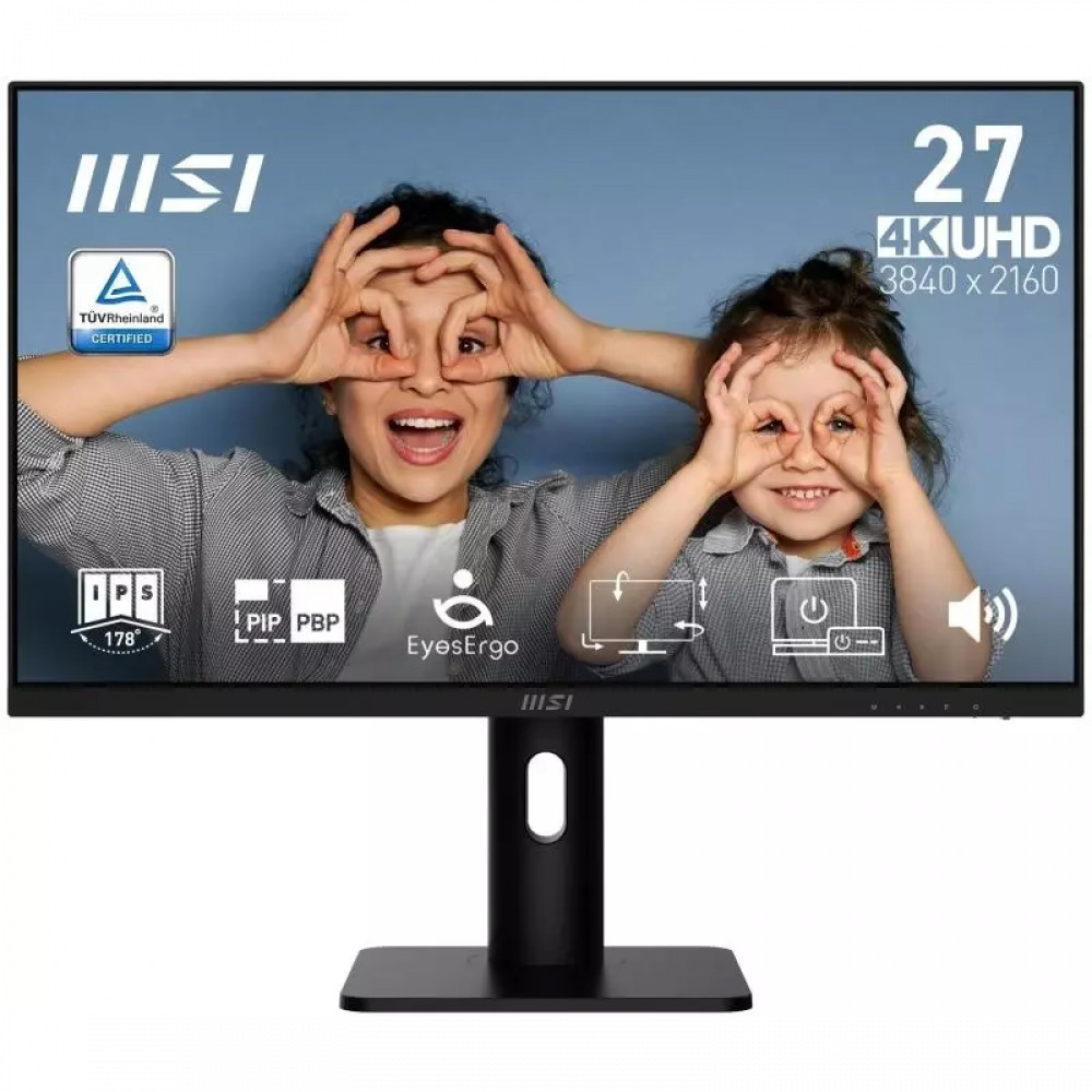 Монитор MSI MP273UP E6 9S6-3PB49H-414 27 ", IPS, 4K UHD 3840x2160 (16:9), 60 Гц — фото товара