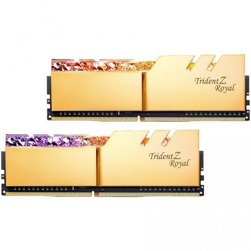 ОЗУ G.Skill TridentZ Royal 16GB F4-4400C18D-16GTRGC DIMM, DDR4, 16 Гб (2 х 8 Гб), 4400 МГц - миниатюра 3