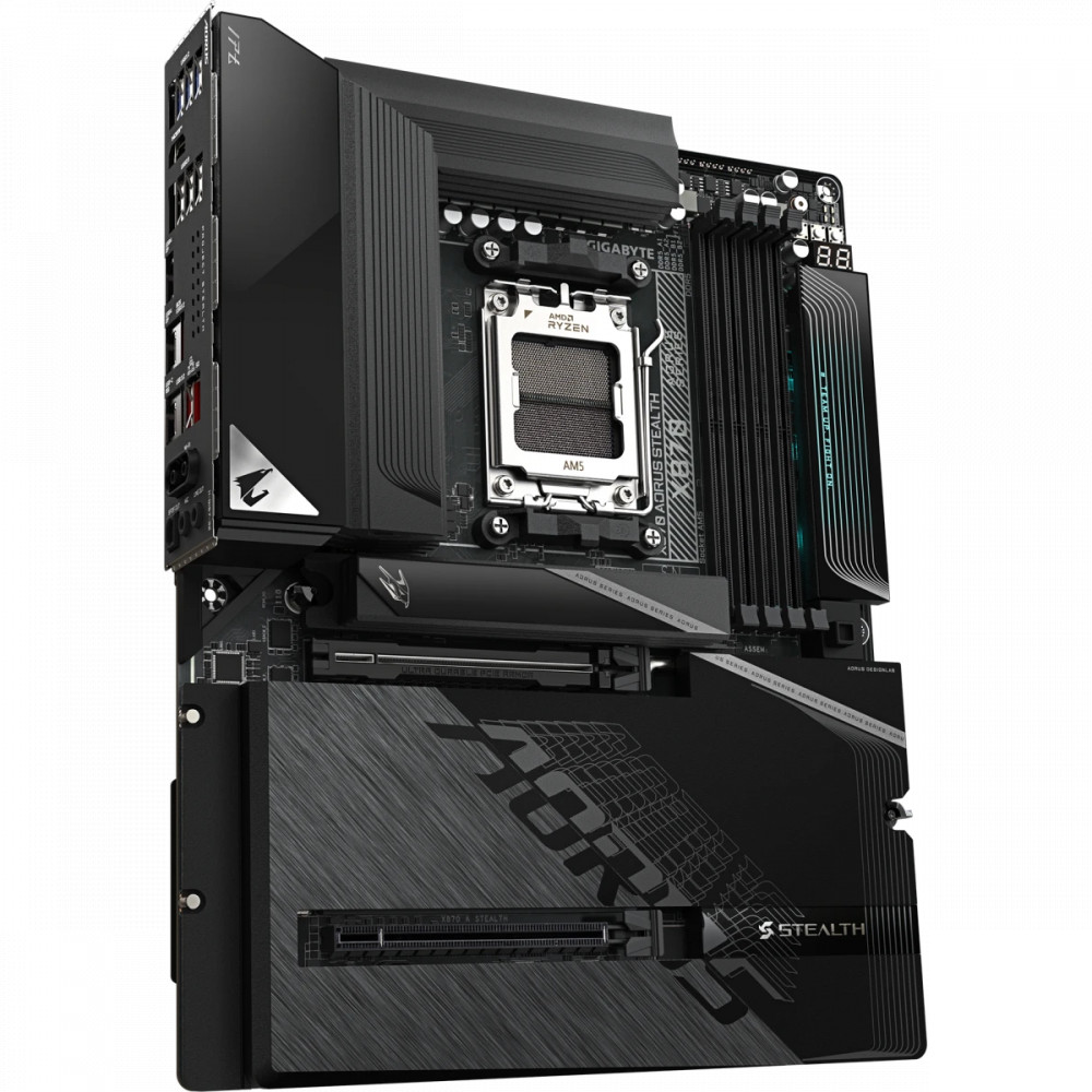 Материнская плата Gigabyte X870 AORUS STEALTH ATX, AMD AM5 — фото товара