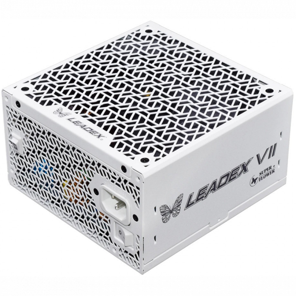 Блок питания Super Flower Leadex VII Platinum PRO White 1000W SF-1000F14XP 1000 Вт, 80+ Platinum — фото товара