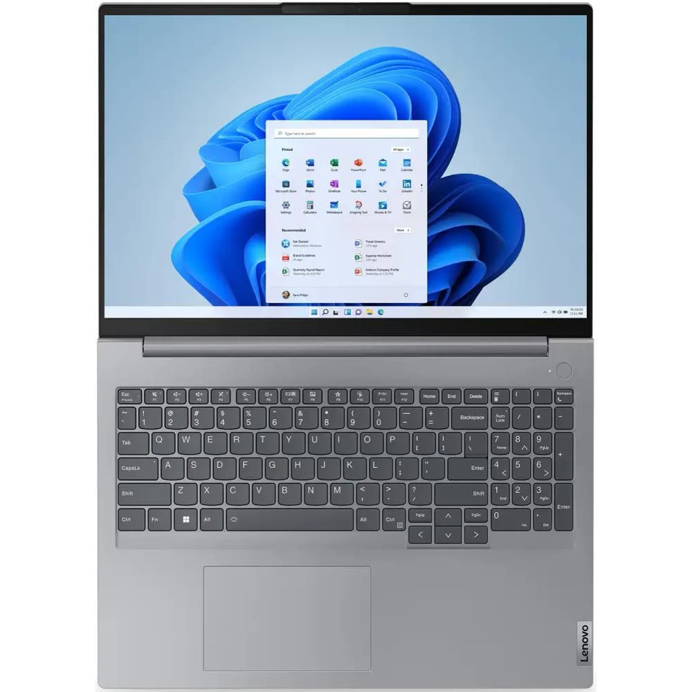 Ноутбук Lenovo ThinkBook G6 16-IRL 16 21KH00THUE_16_512 16 ", WUXGA 1920x1200 (16:10), Intel, Core i5, 16 Гб, 512 ГБ, Intel UHD Graphics - миниатюра 2