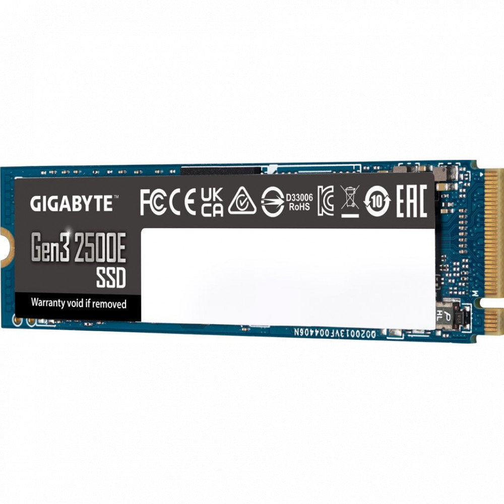 Жесткий диск Gigabyte Gen3 2500E G325E500G SSD (твердотельные), 500 ГБ, M.2, PCIe - миниатюра 3