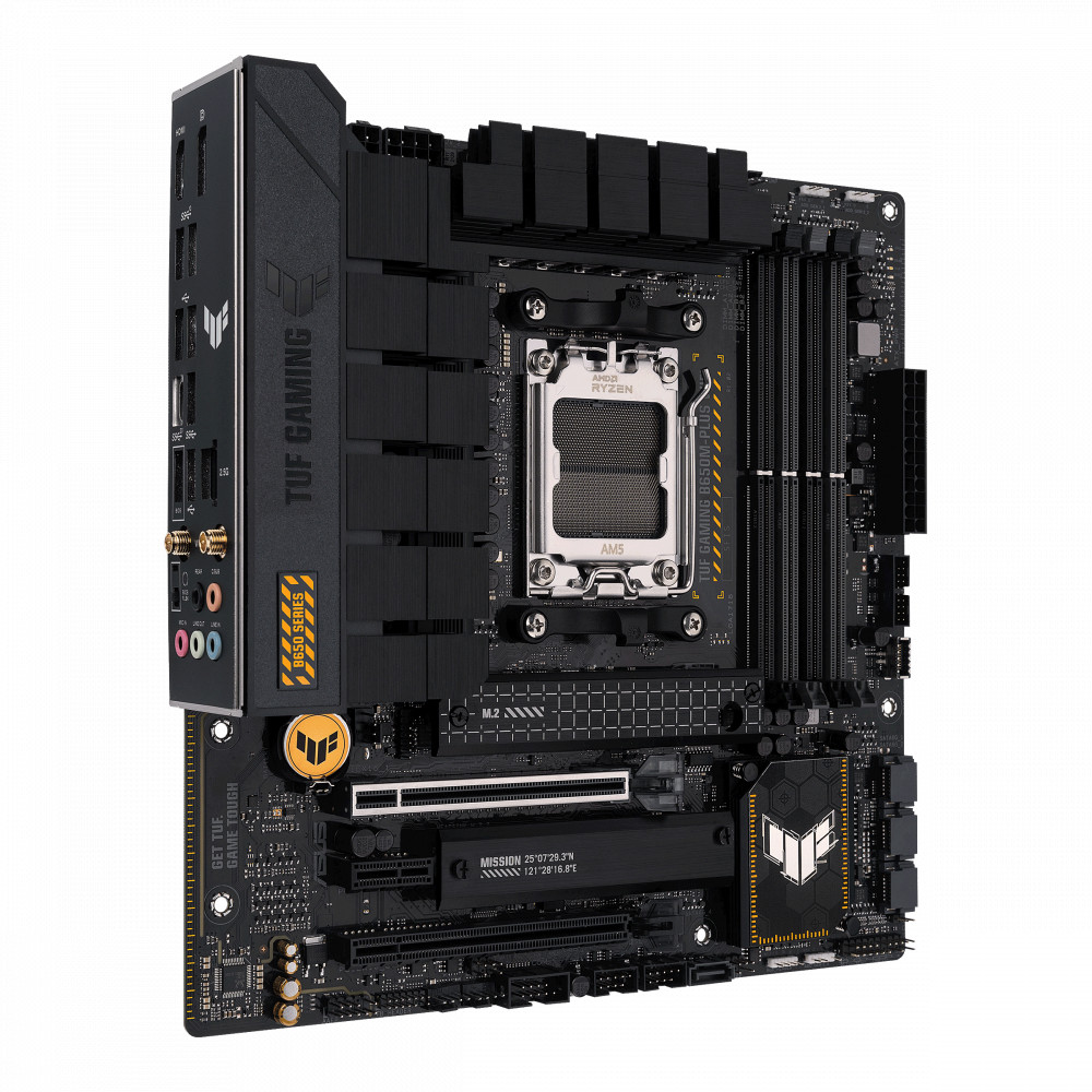 Материнская плата Asus TUF GAMING B650M-PLUS WIFI 90MB1BF0-M0EAY0 Micro-ATX, AMD AM5 — фото товара