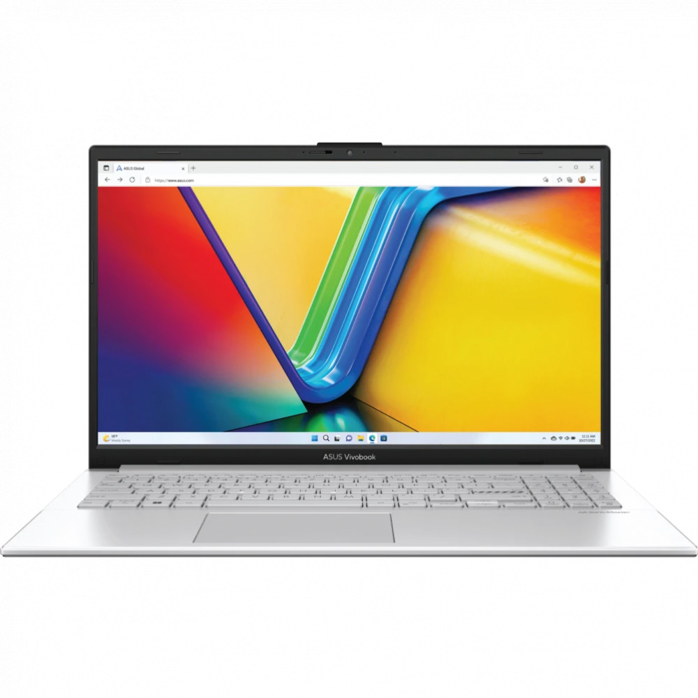 Ноутбук Asus E1504FA Vivobook Go 15 Cool Silver 90NB0ZR1-M07490 15.6 ", FHD 1920x1080 (16:9), AMD, Ryzen 5, 8 Гб, 512 ГБ, AMD Radeon 610M - миниатюра 2