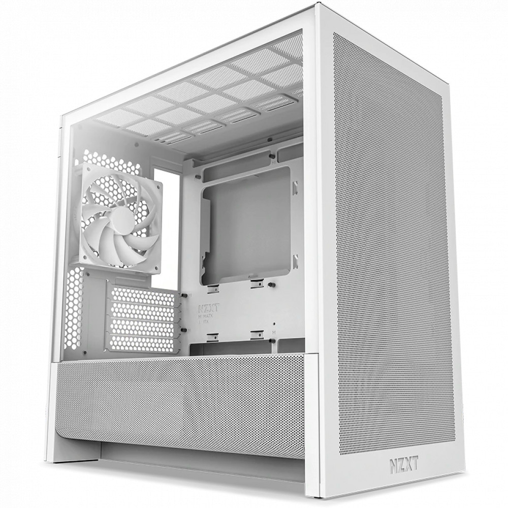 Корпус NZXT H3 Flow White CC-H31FW-01 Mini-Tower — фото товара