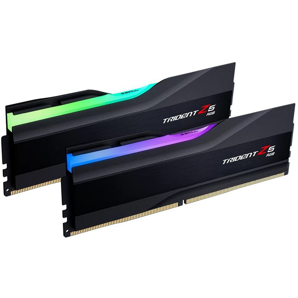 ОЗУ G.Skill Trident Z5 RGB F5-7600J3646G16GX2-TZ5RK DIMM, DDR5, 32 Гб (2 х 16 Гб), 7600 МГц — фото товара