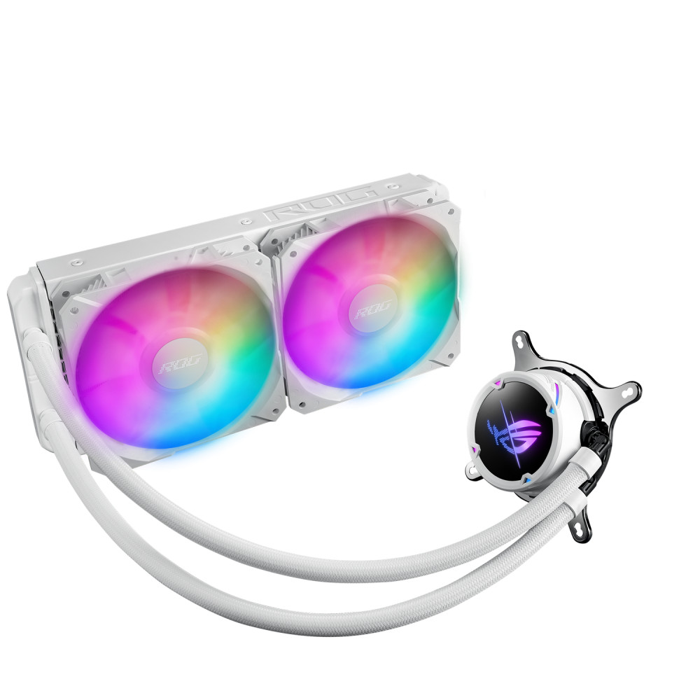 Система охлаждения Asus ROG STRIX LC II 240 ARGB White Edition 90RC00E2-M0UAY0 Для процессора — фото товара