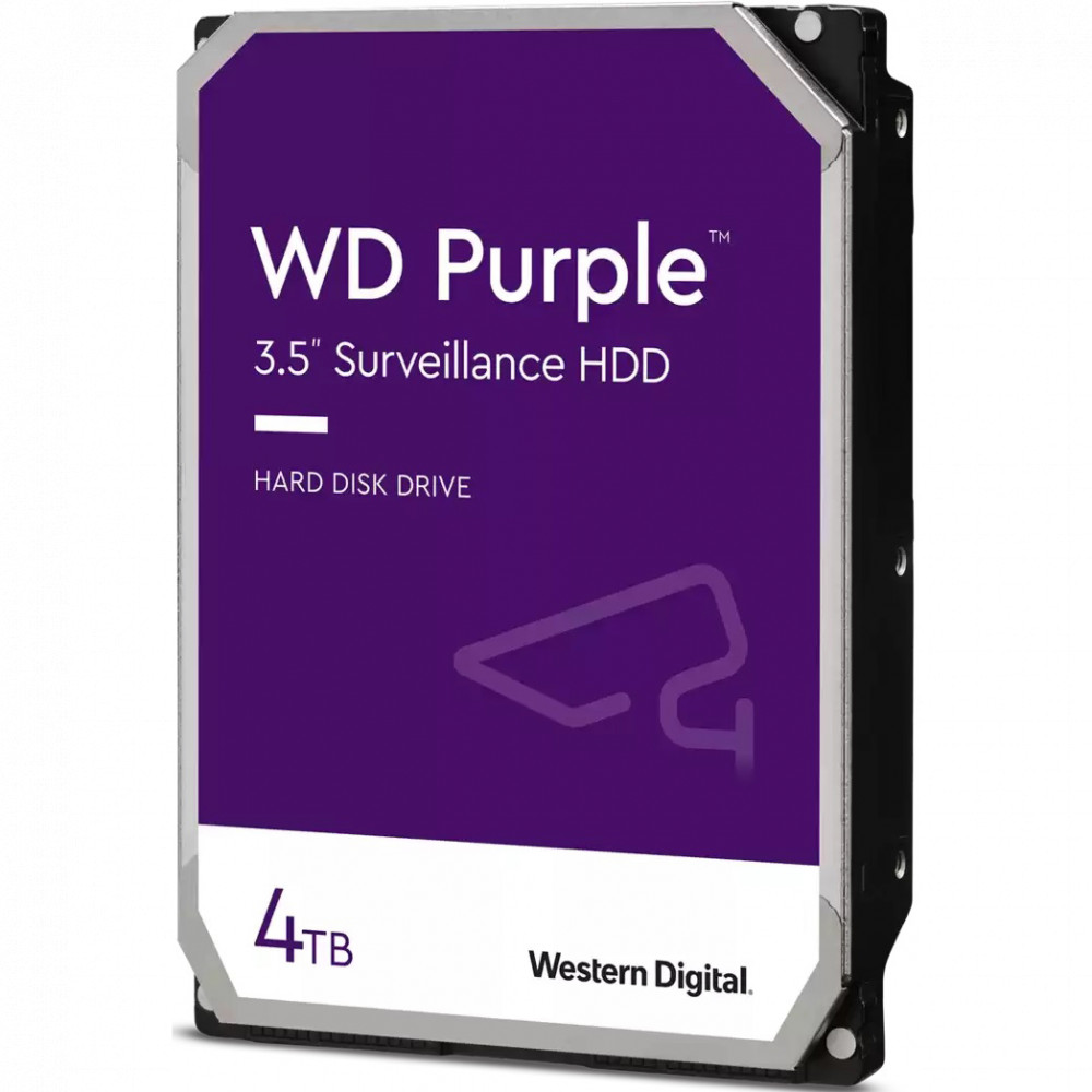 Жесткий диск Western Digital Purple WD42PURZ HDD (классические), 4 ТБ, 3.5 дюйма, SATA — фото товара
