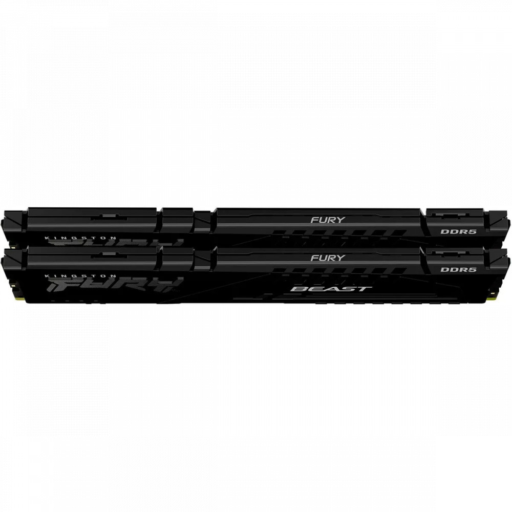 ОЗУ Kingston Fury Beast KF564C32BBEK2-64 DIMM, DDR5, 64 Гб (2 х 32 Гб), 6400 МГц - миниатюра 3