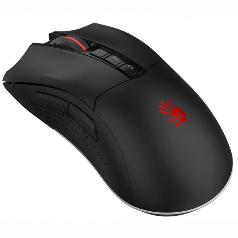 Мышь Bloody R90 Plus Stone Black R90PLUS/ STONE BLACK ACTIVATED Игровые, Беспроводная - миниатюра 2