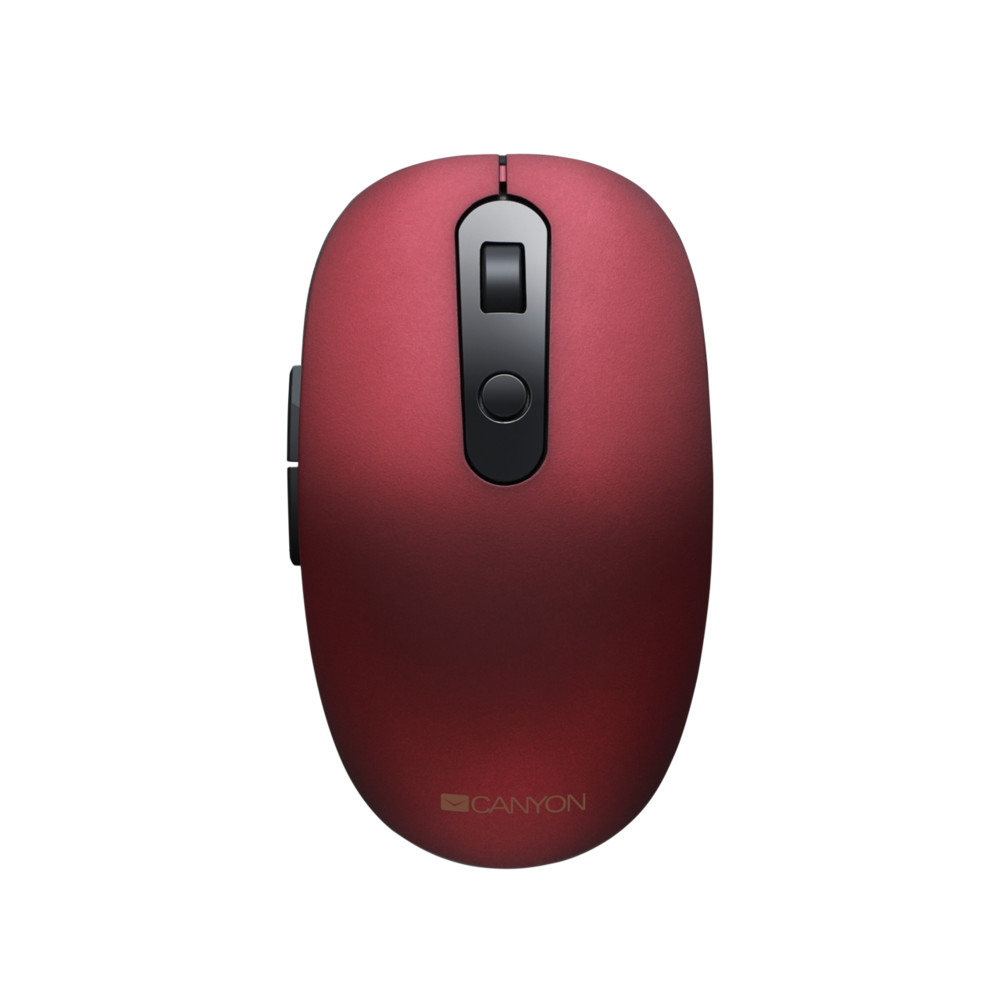 Мышь Canyon CNS-CMSW09R 2 in 1 Red Бюджетные, Беспроводная — фото товара