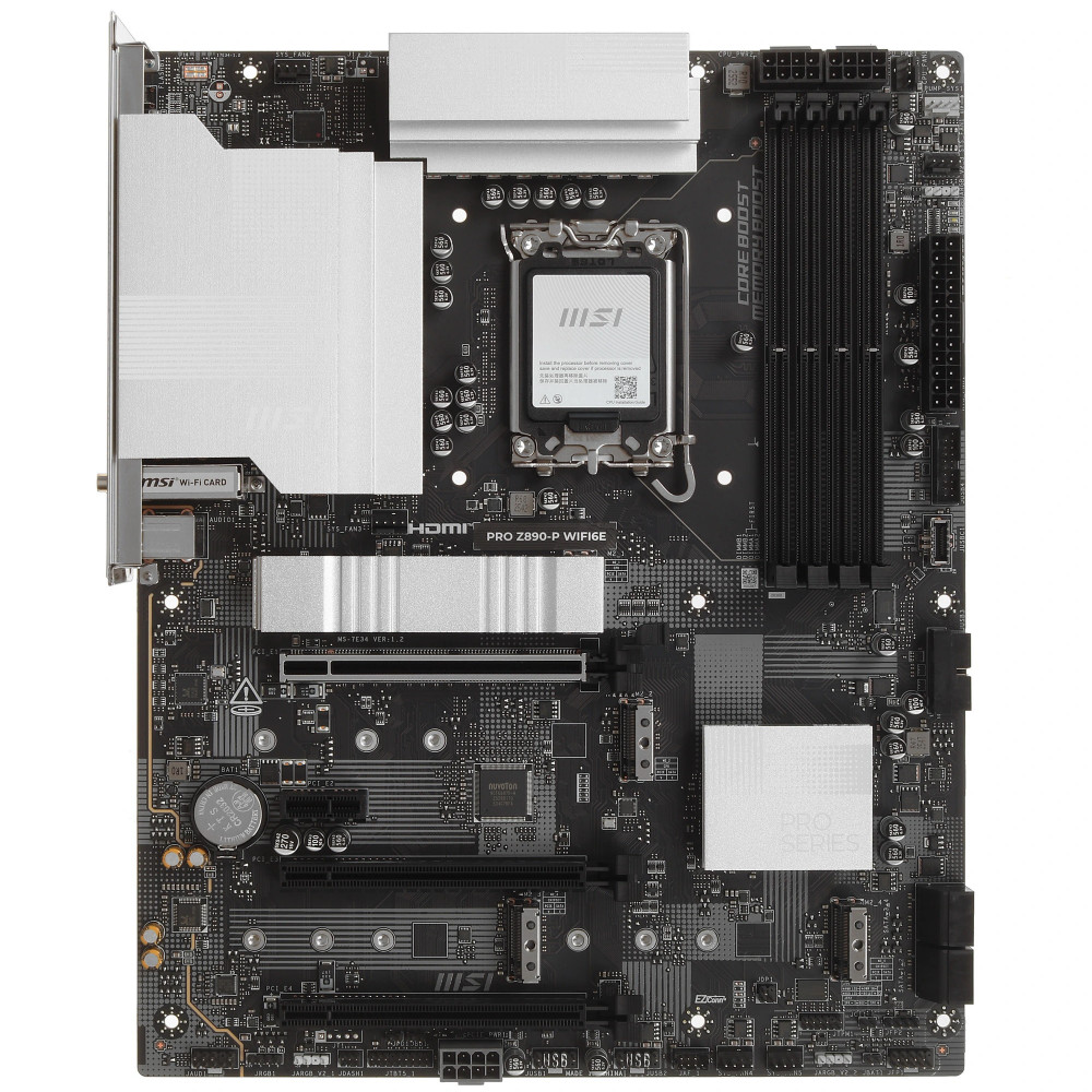Материнская плата MSI PRO Z890-P WIFI6E ATX, LGA 1851 — фото товара