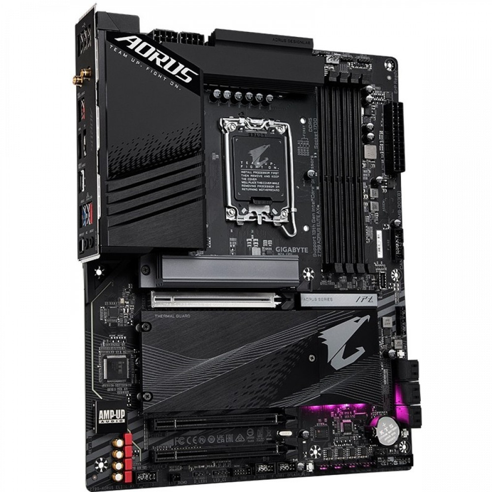 Материнская плата Gigabyte Z790 Aorus Elite AX rev. 1.1 ATX, LGA 1700 - миниатюра 2