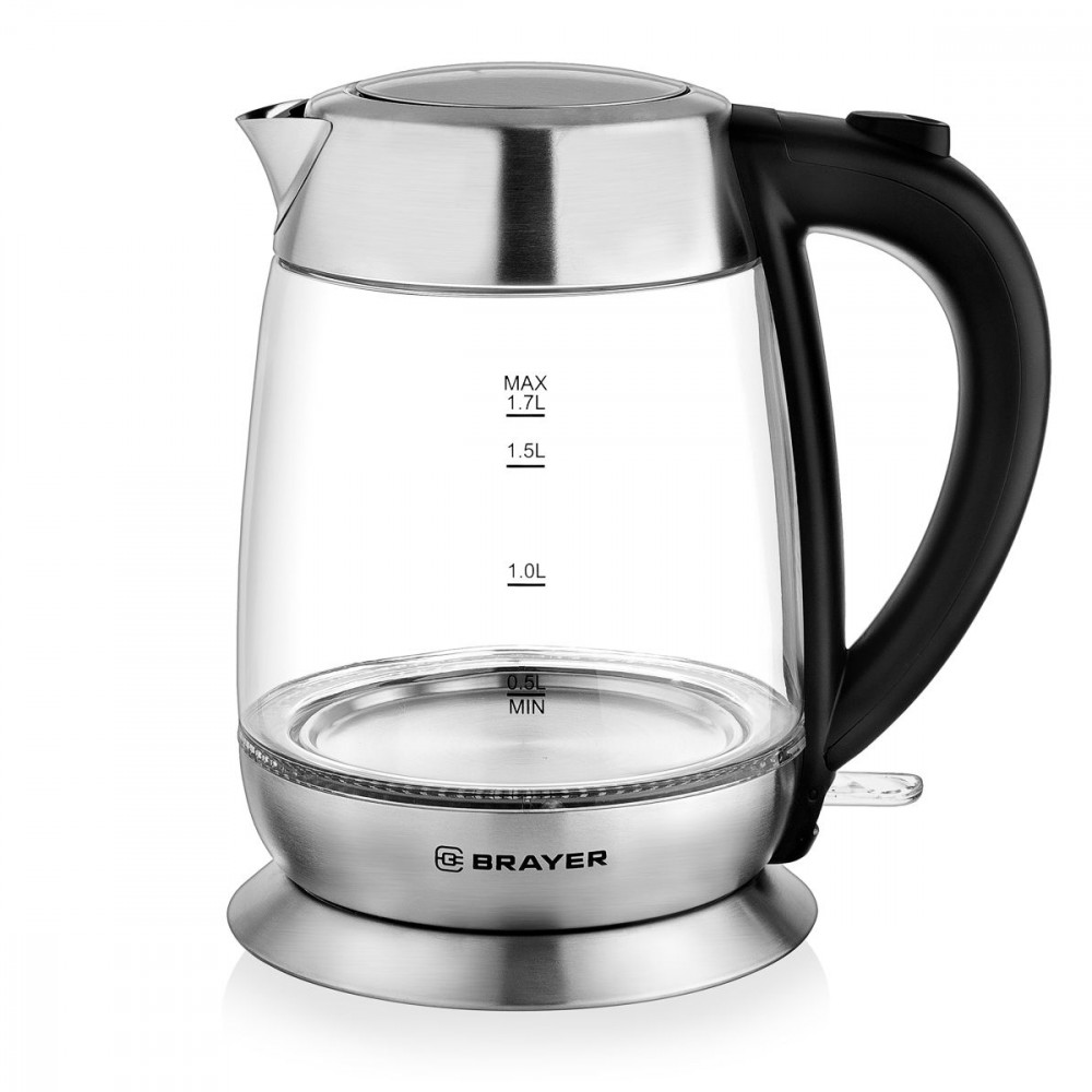 BRAYER 1010BR Чайник, 1.7 л., 2200 Вт - миниатюра 2