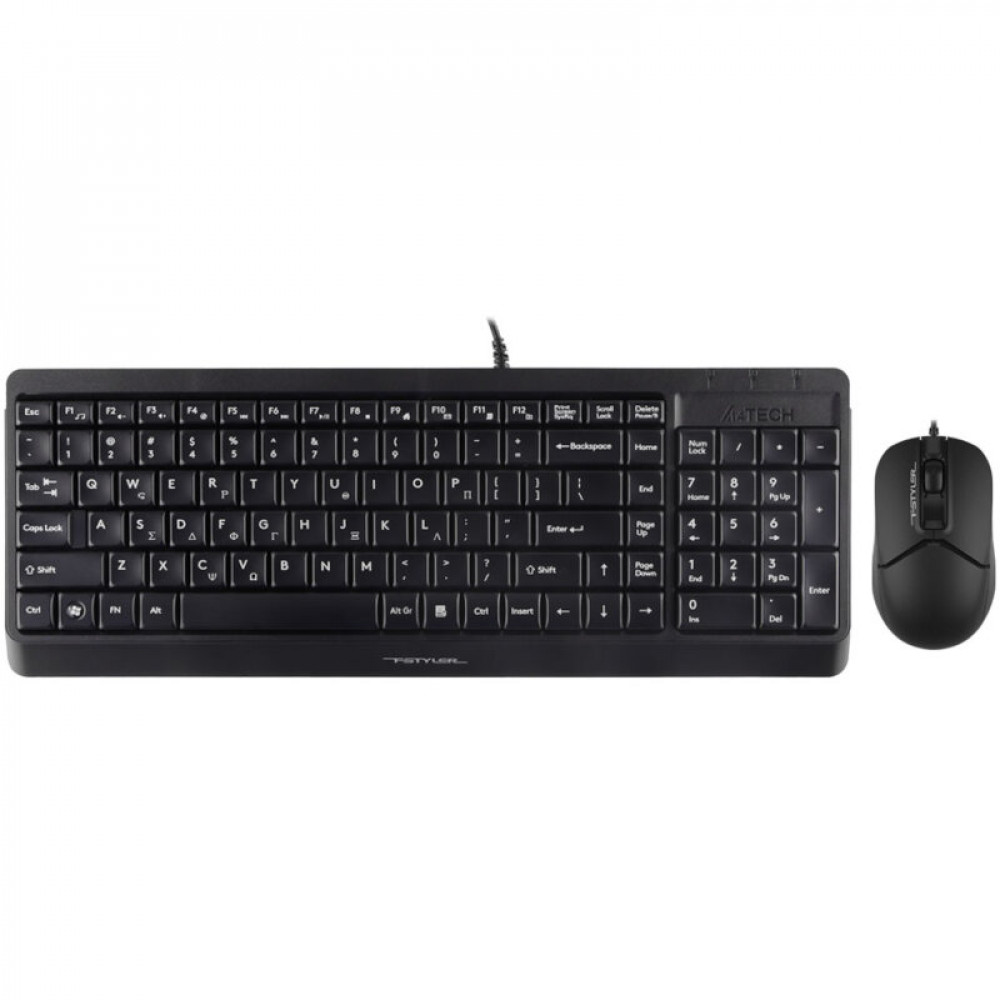 Клавиатура + мышь A4Tech Fstyler F1512S/BLACK - миниатюра 2