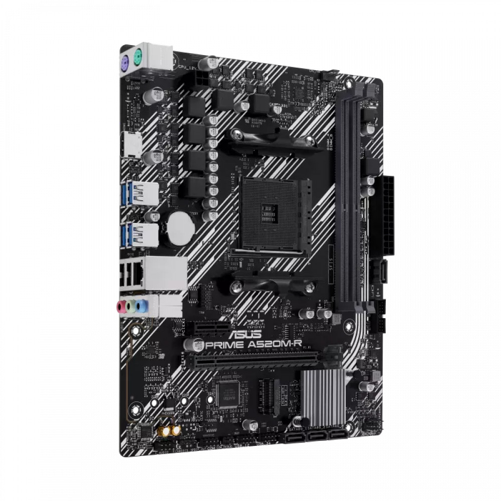 Материнская плата Asus PRIME A520M-R Micro-ATX, AMD AM4 - миниатюра 2