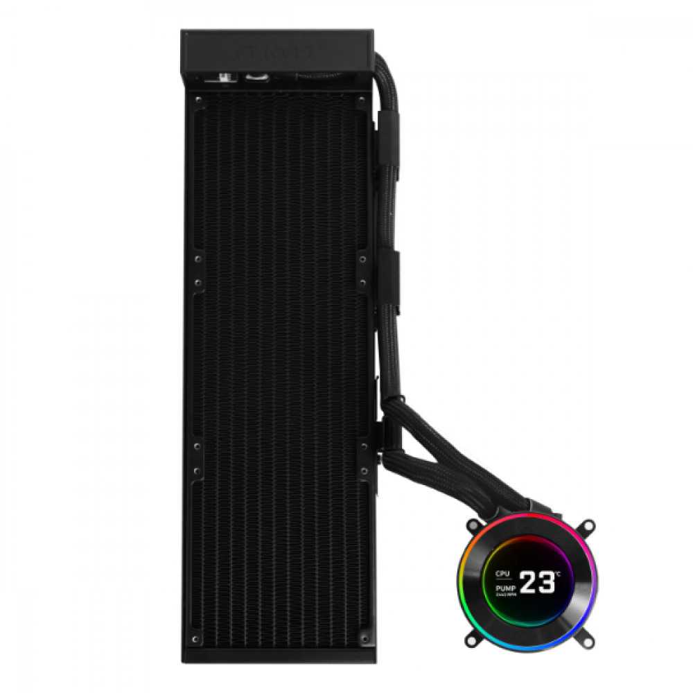 Система охлаждения Lian Li Hydroshift II LCD-C 360N Black G89.GHS2LCD36B.00 Для процессора - миниатюра 2