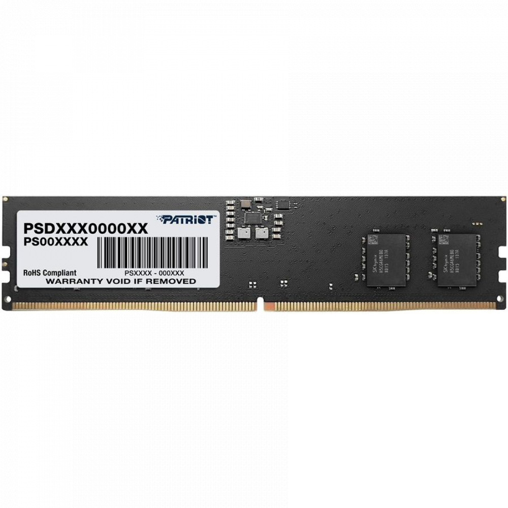 ОЗУ Patriot Signature psd516g560081 DIMM, DDR5, 16 Гб, 5600 МГц — фото товара