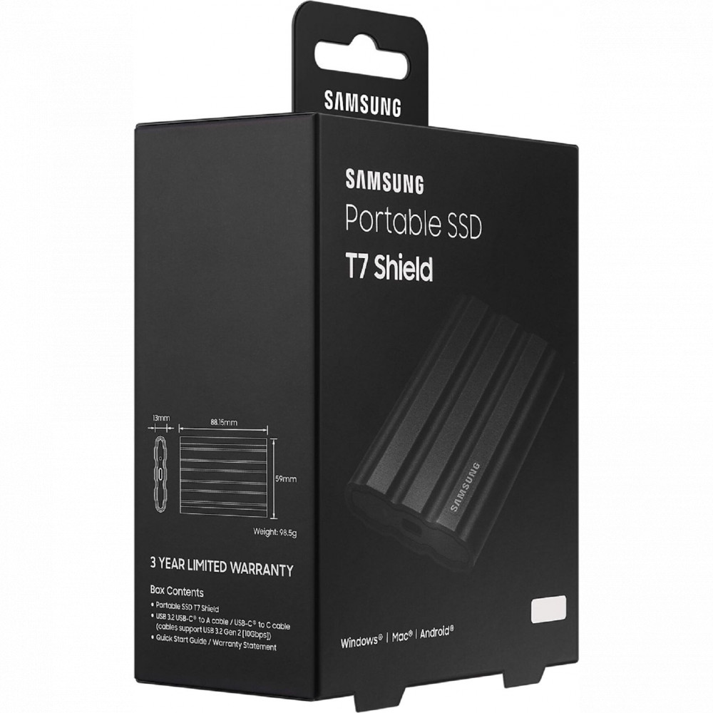 Внешние накопители Samsung T7 Shield MU-PE2T0S/WW 2 ТБ - миниатюра 2