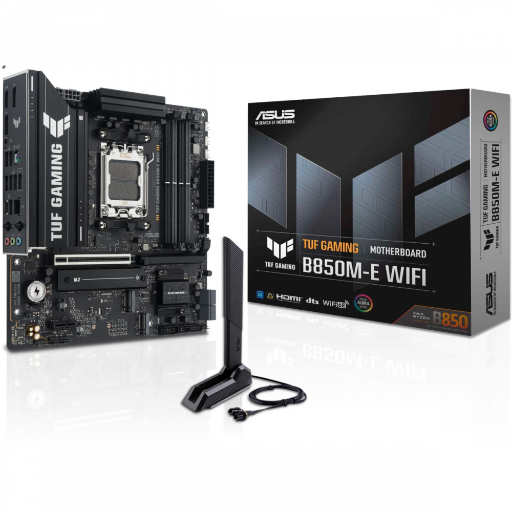 Материнская плата Asus TUF GAMING B850M-E WIFI Micro-ATX, AMD AM5 - миниатюра 7