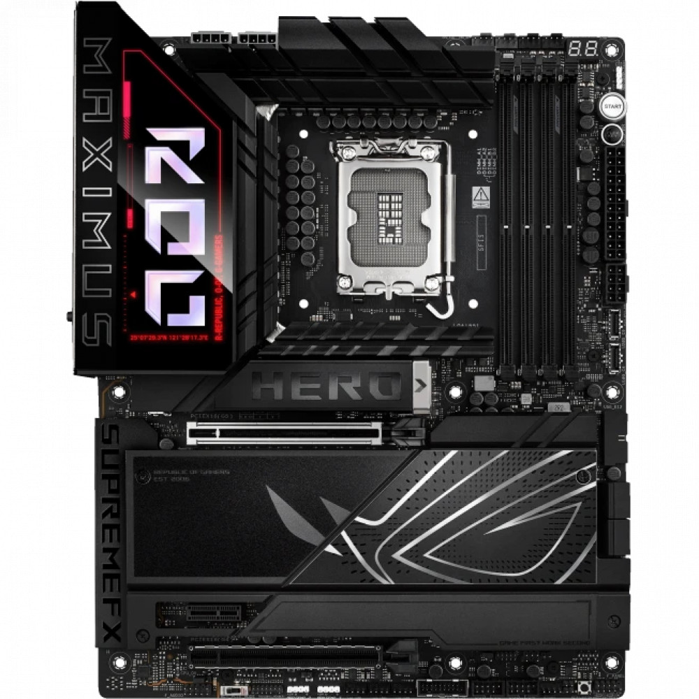 Материнская плата Asus ROG MAXIMUS Z890 HERO 90MB1KG0-M0EAY0 ATX, LGA 1851 — фото товара
