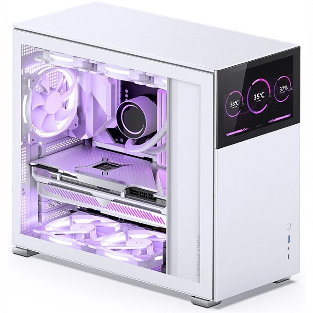 Корпус Jonsbo D41 STD SC White Mid-Tower - миниатюра 2