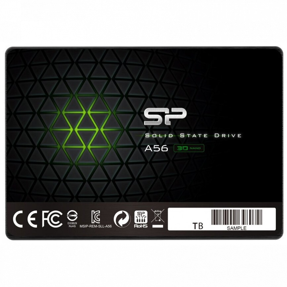 Жесткий диск Silicon Power SP002TBSS3A56A25 SSD (твердотельные), 2 ТБ, 2.5 дюйма, SATA — фото товара