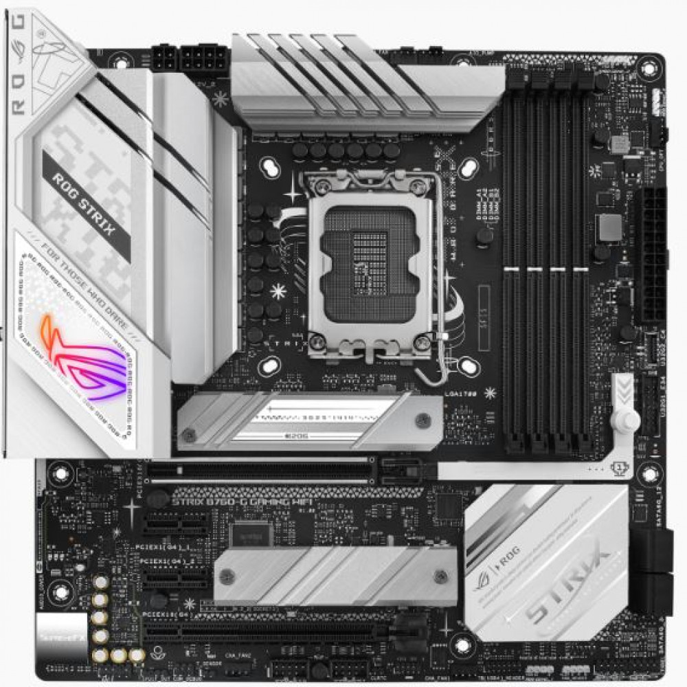 Материнская плата Asus ROG STRIX B760-G GAMING WIFI Micro-ATX, LGA 1700 — фото товара
