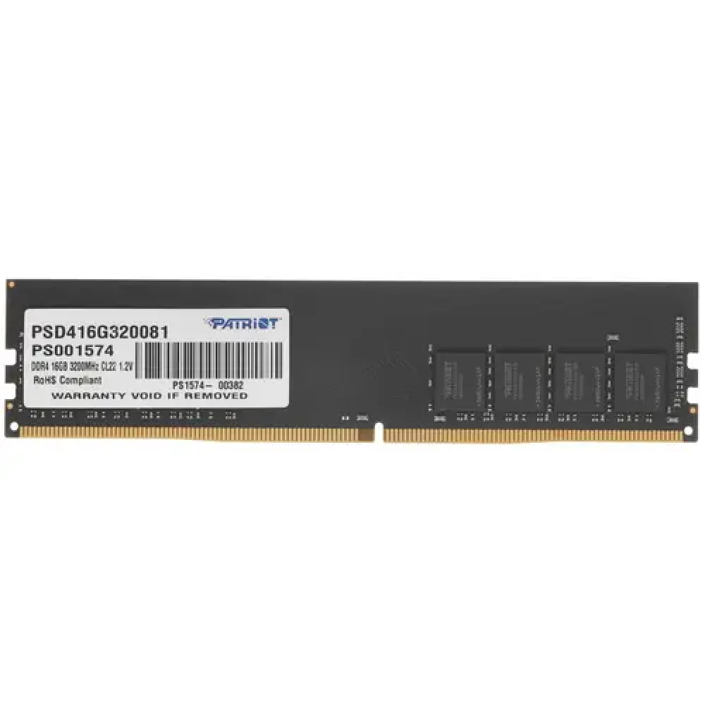 ОЗУ Patriot Signature Line PSD416G320081 DIMM, DDR4, 16 Гб, 3200 МГц — фото товара