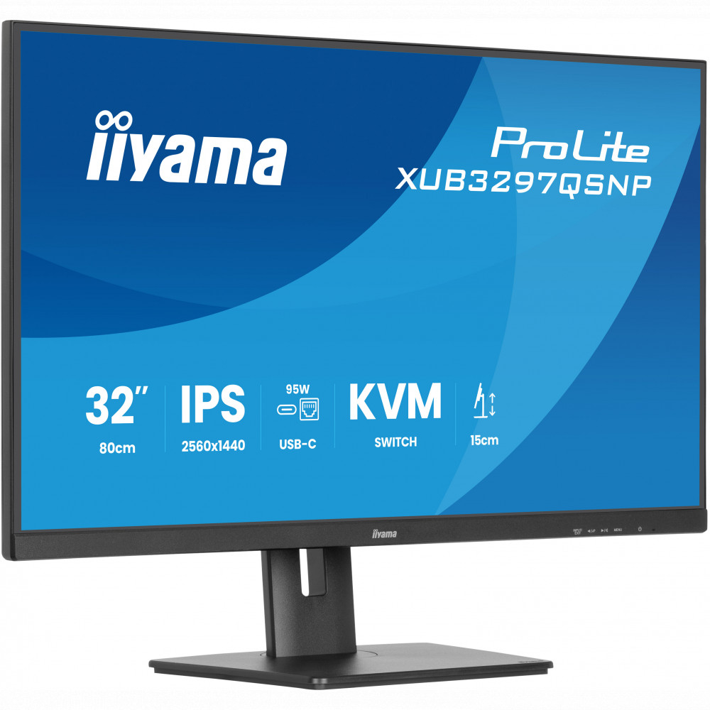 Монитор IIYAMA XUB3297QSNP-B1 32 ", IPS, Quad HD 2560x1440 (16:9), 100 Гц - миниатюра 2