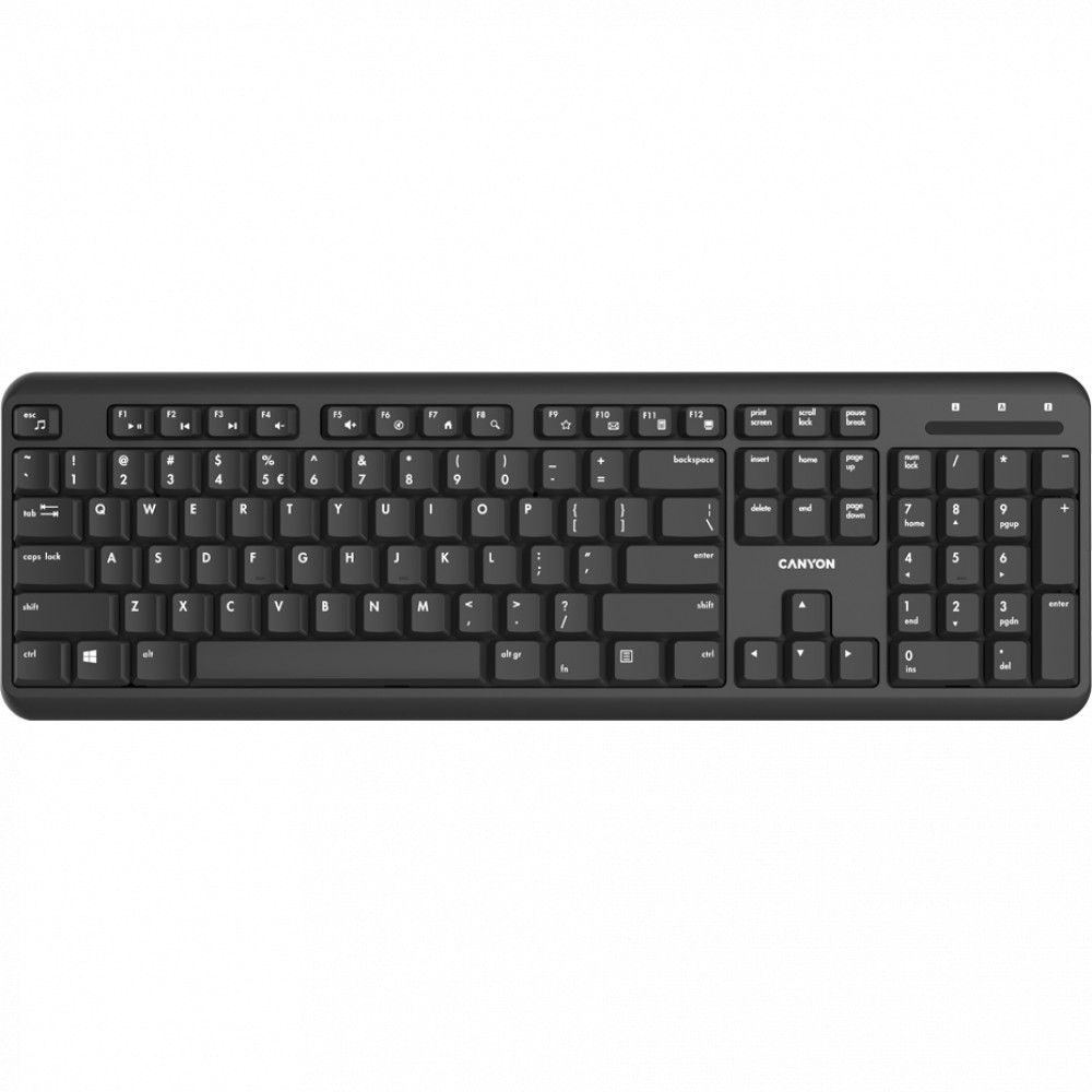 Клавиатура Canyon HKB-W20 CNS-HKBW02-RU Беспроводная, Bluetooth - миниатюра 3